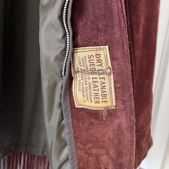 Vintage Genuine Leather Suede Fringe Jacket - Picture 3 of 9